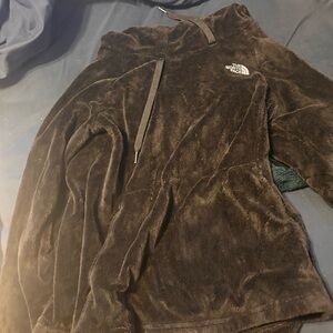 The Northface fuzzy sweatshirt
